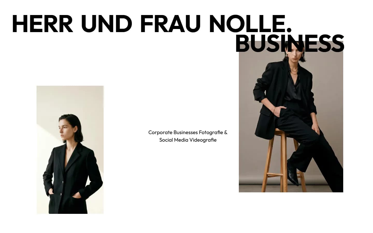 Herr und Frau Nolle. Business — Vorschau